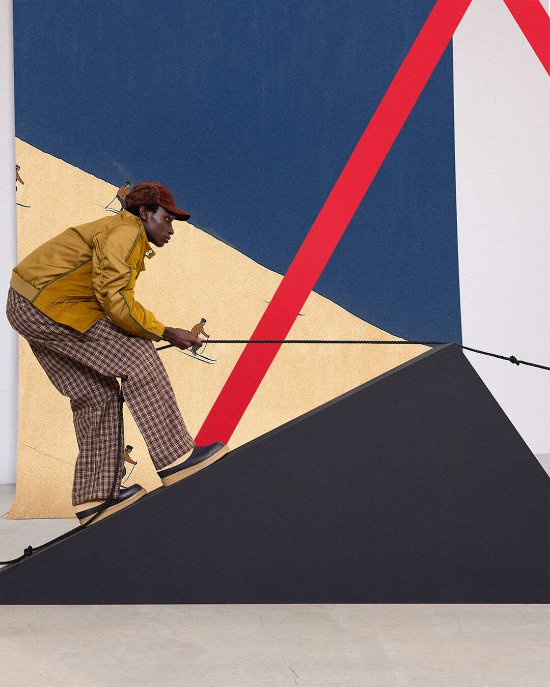 新品タグ付きMARNI ターコイズブルー MARNI マルニフラワーカフェ トートバッグ ストライプ メッシュ