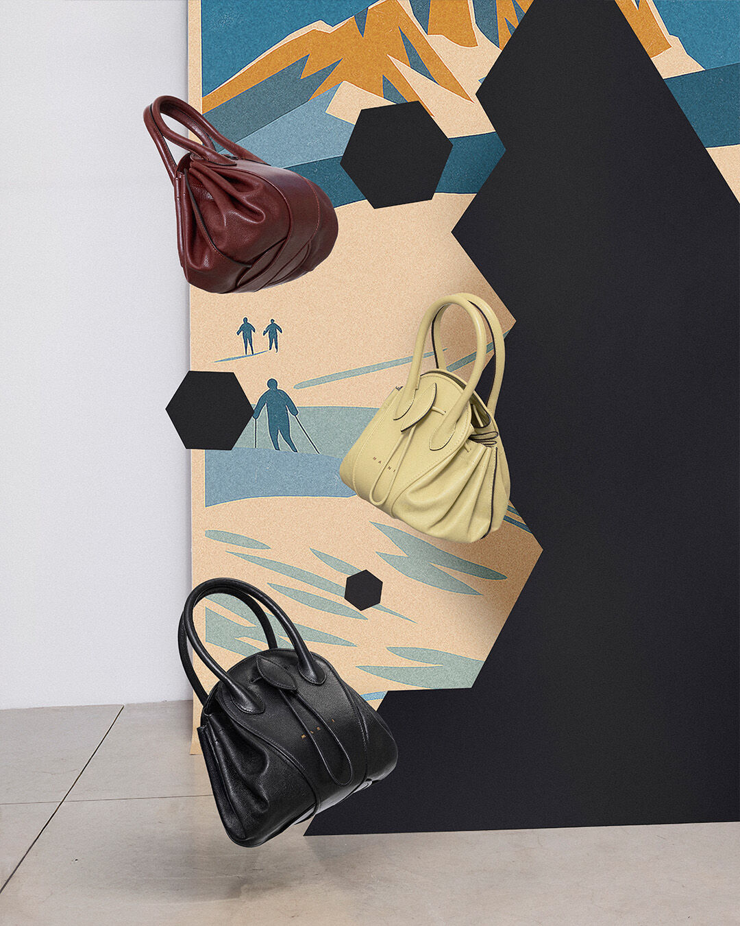 あーさー様以外購入不可最終MARNI マルニ ケース　バックチャーム 楽天市場】MARNI マルニ Marni mending Key Ring キーリング