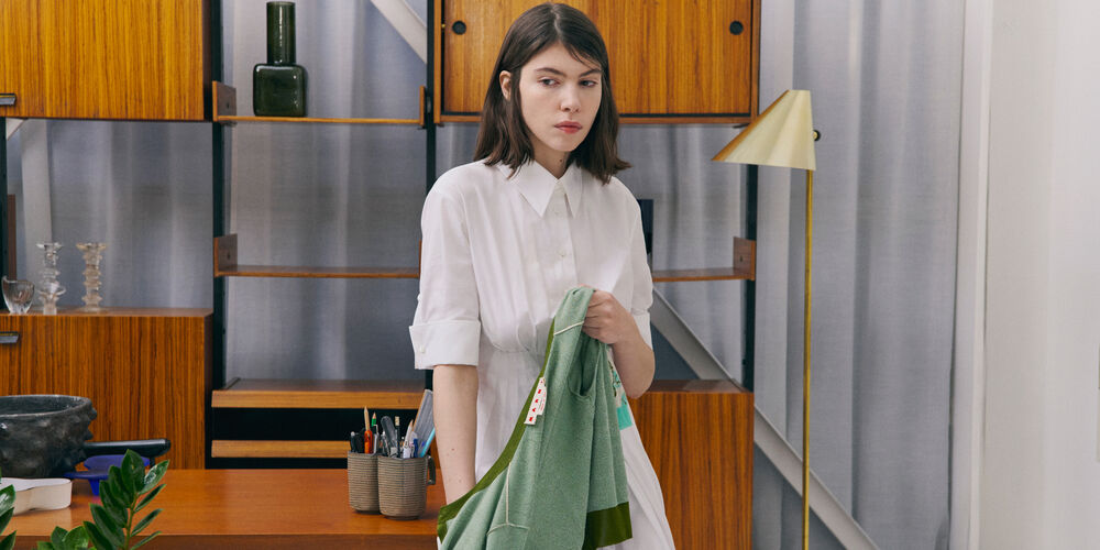 White dress Marni Essentials