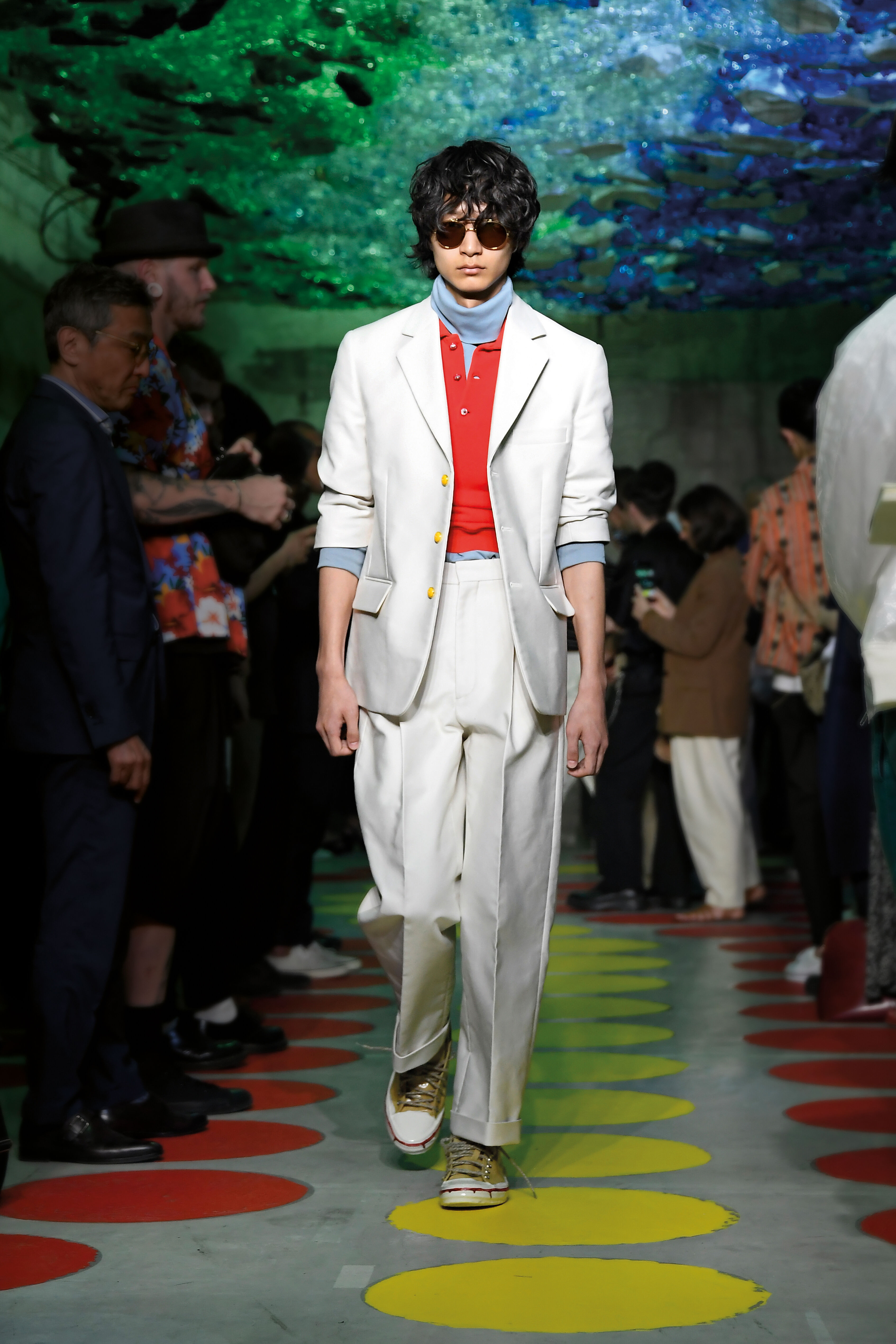 本日限定格安】 MARNI 2020SS サマーウール スラックス サイズM パンツ 