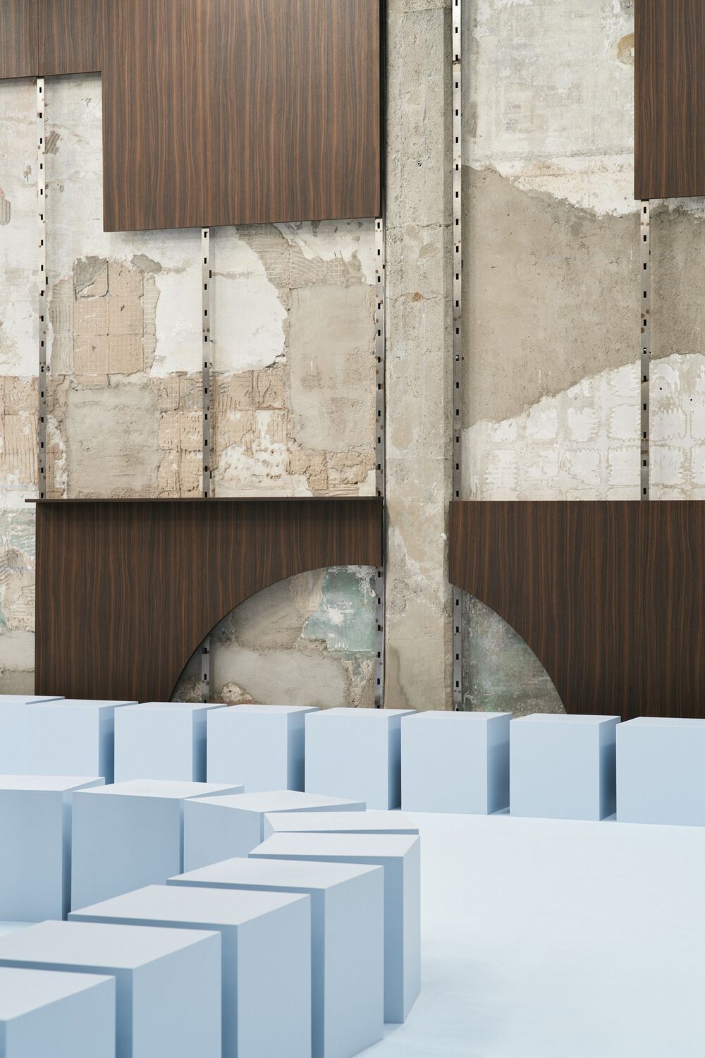 Set design for Marni SS27 Vol.2 fashion show by Formafantasma.