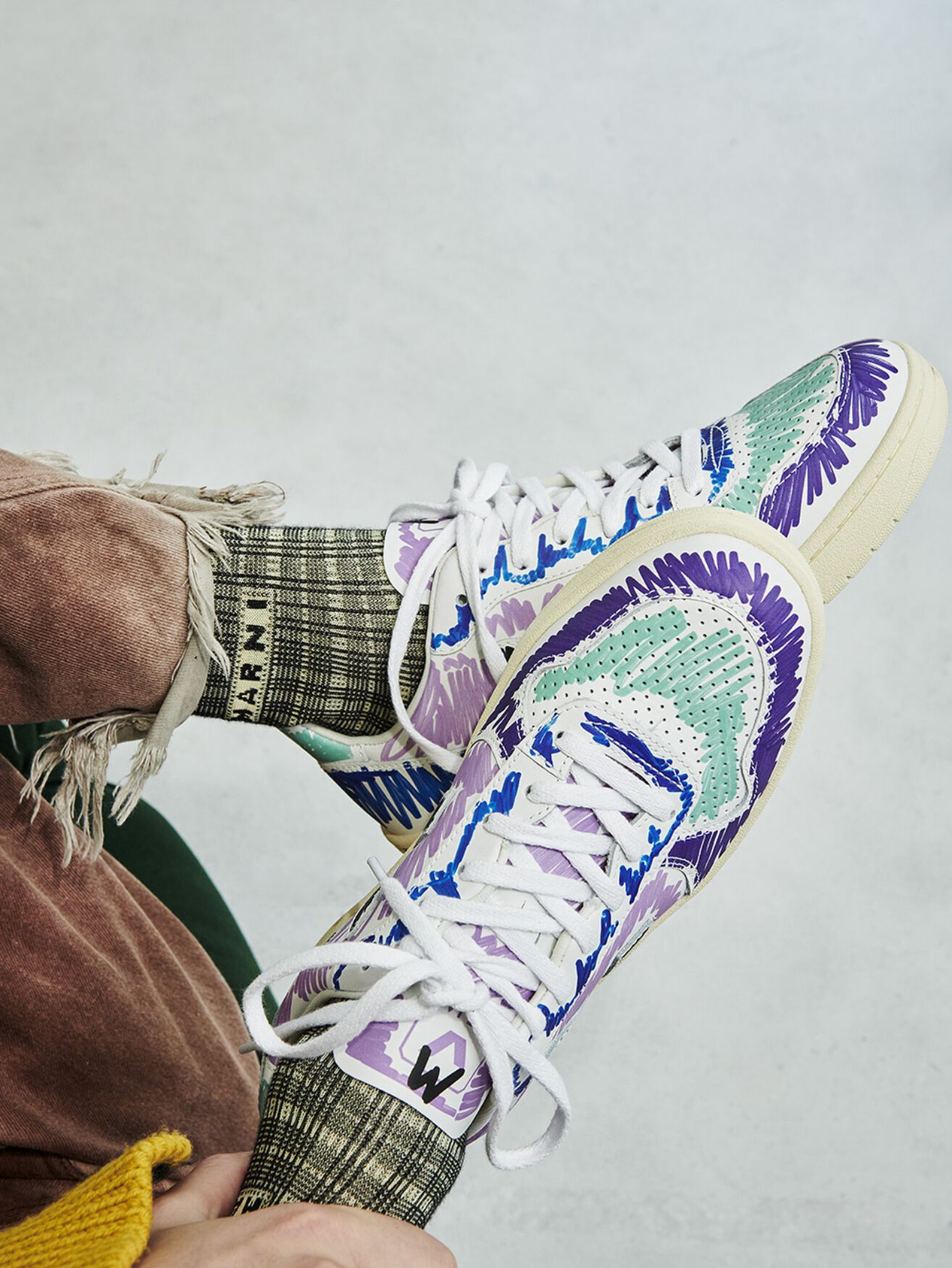 MARNI VEJA コラボスニーカー サイズ42