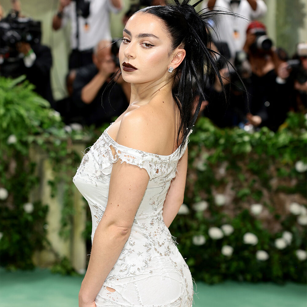 navy blue dress for baby girl Miley Cyrus 2018 Met Gala Sexy Backless Black Evening Dress TCD7861 main image 1