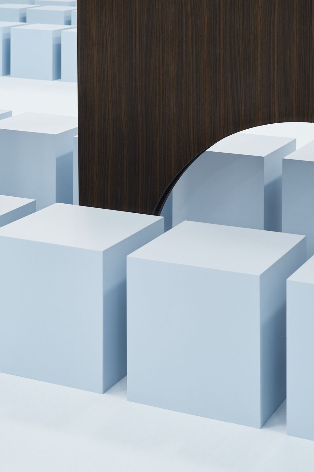 Set design for Marni SS27 Vol.2 fashion show by Formafantasma.