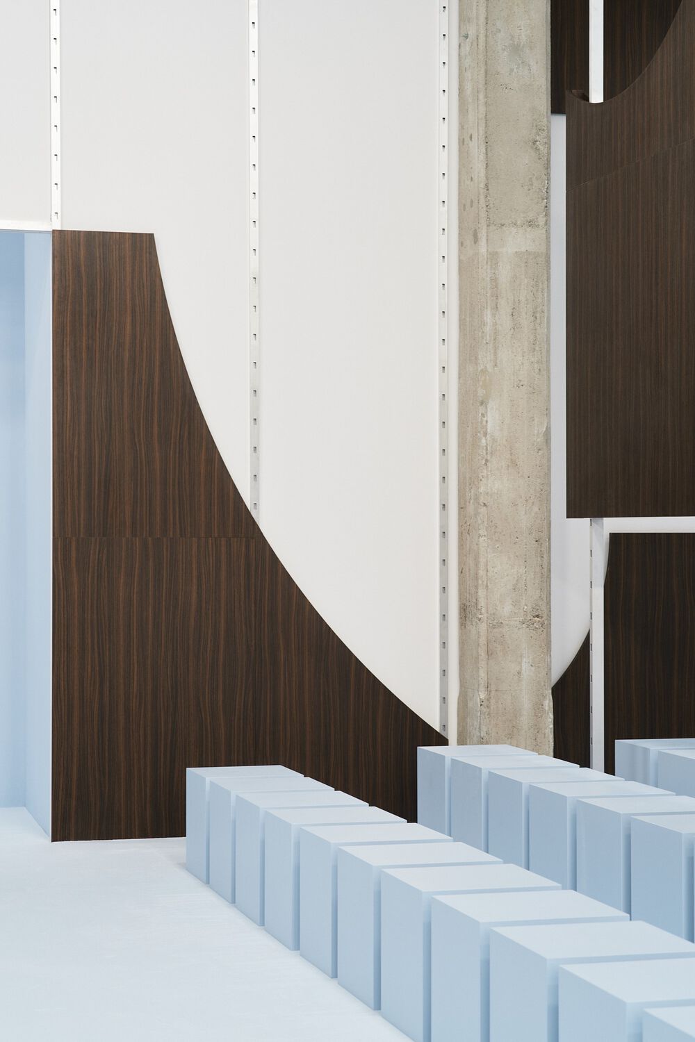 Set design for Marni SS27 Vol.2 fashion show by Formafantasma.