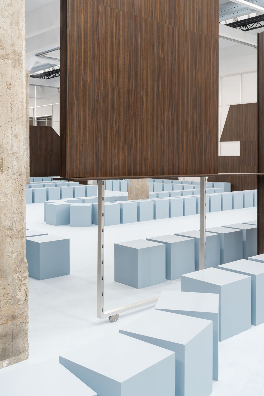 Set design for Marni SS27 Vol.2 fashion show by Formafantasma.