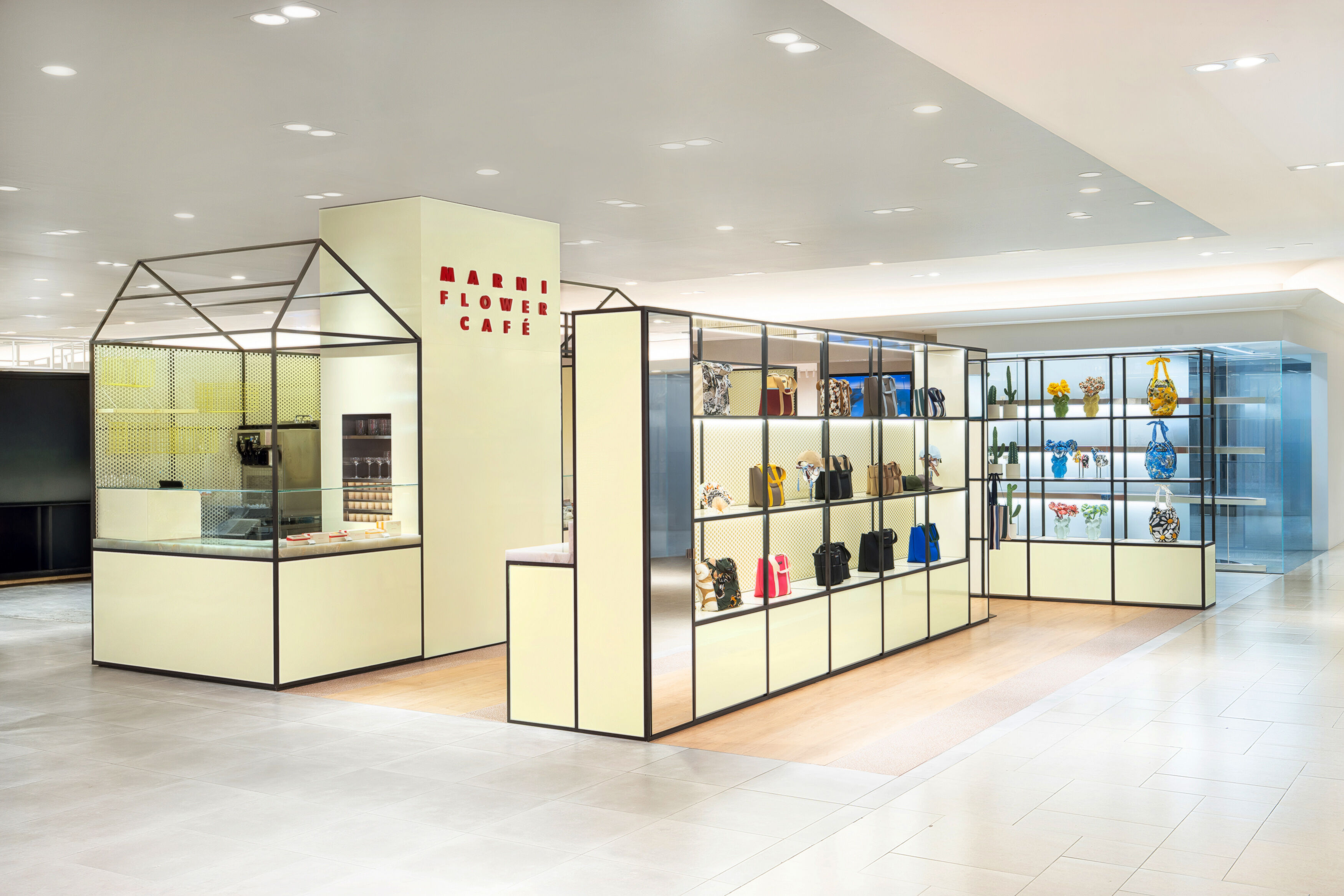 MARNI FLOWER CAFÉ HANKYU UMEDA RENEWAL OPEN｜MARNI FLOWER CAFÉ