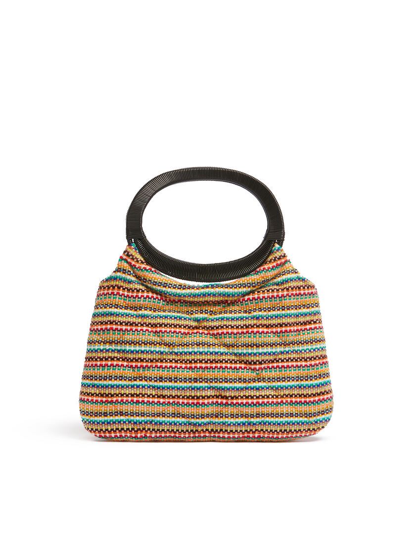 マイクロストライプ MARNI MARKET Boat パディングバッグ - ショッピングバッグ - Image 3