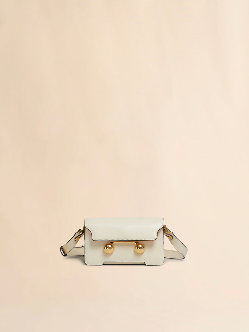 Blue leather Trunkaroo mini shoulder bag - Shoulder Bag - Image 1