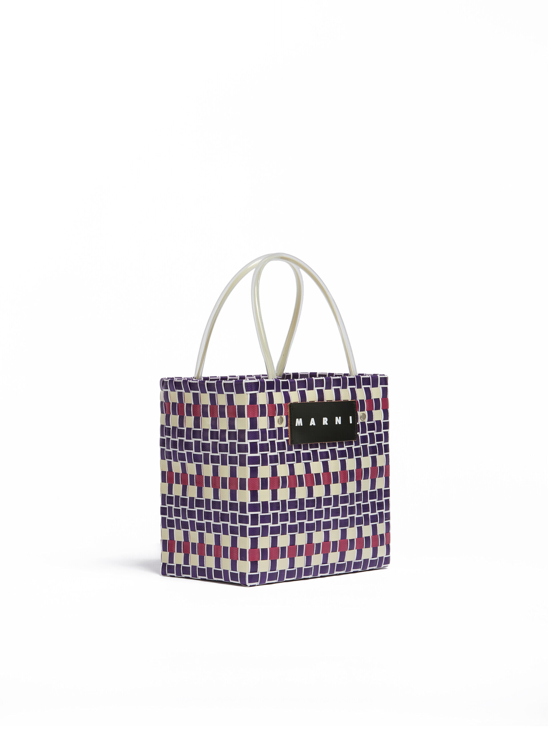 パープル MARNI MARKET ミニ バスケットバッグ | Marni