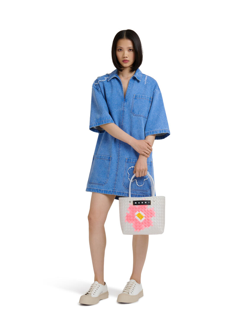 ウィステリア MARNI MARKET FLOWER BASKET BAG - ショッピングバッグ - Image 2