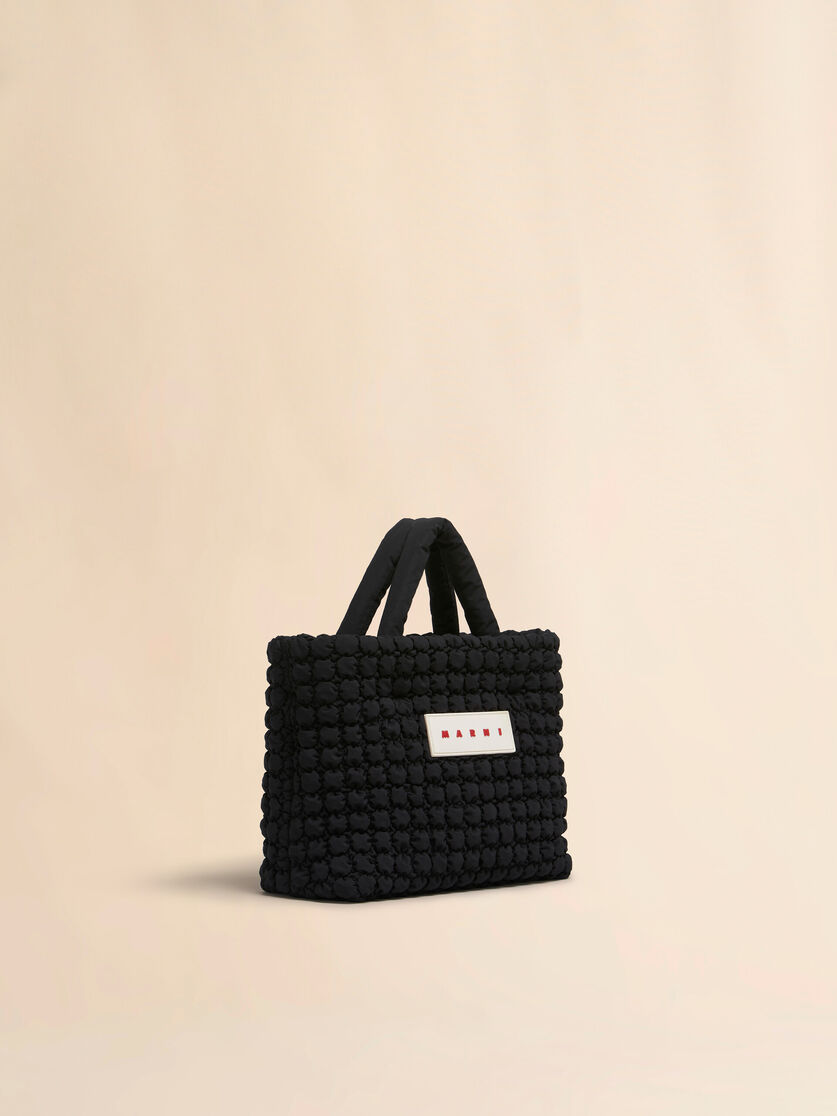 ライトブルー ナイロン製 Puff スモールトートバッグ - ハンドバッグ - Image 6