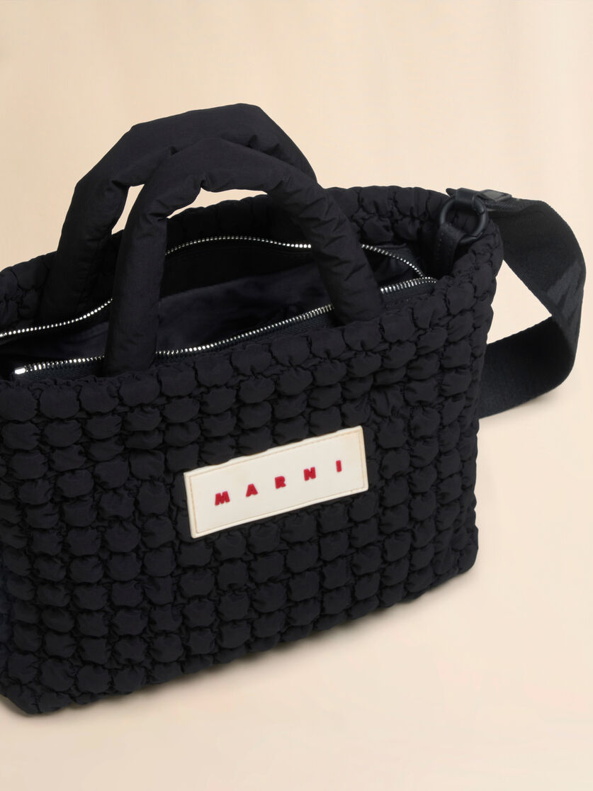 ライトブルー ナイロン製 Puff スモールトートバッグ - ハンドバッグ - Image 4