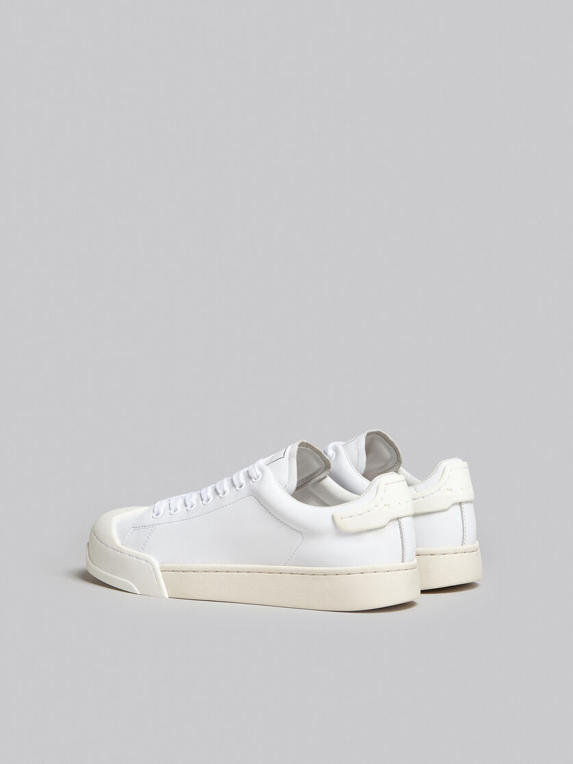 Sneakers Dada Bumper en cuir blanc - Sneakers - Image 3