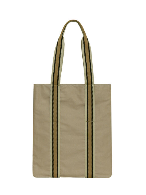 パープル MARNI MARKET Canvas Tote - ショッピングバッグ