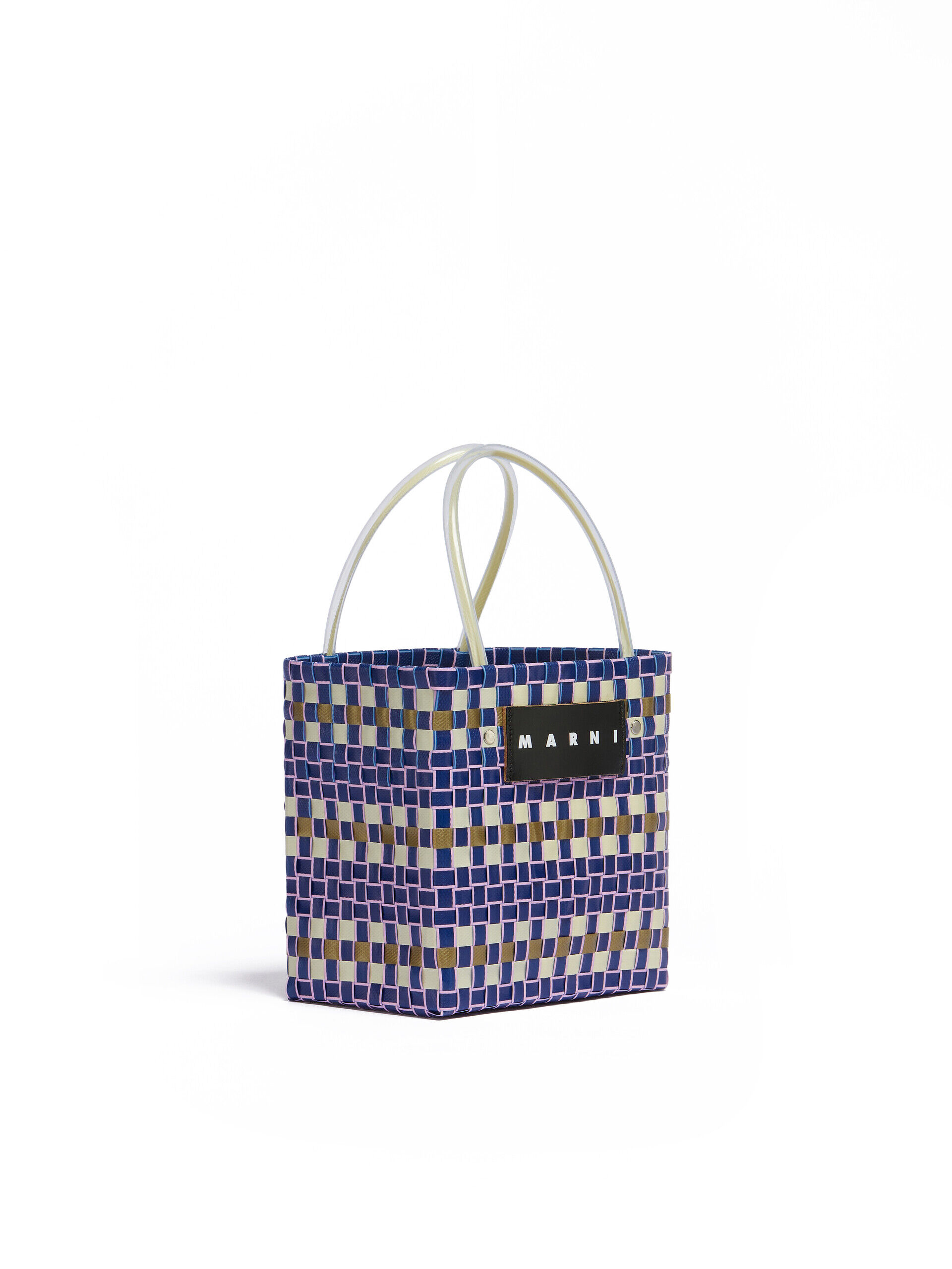 イリスブルー(ダークブルー) MARNI MARKET MINI BASKET BAG | Marni