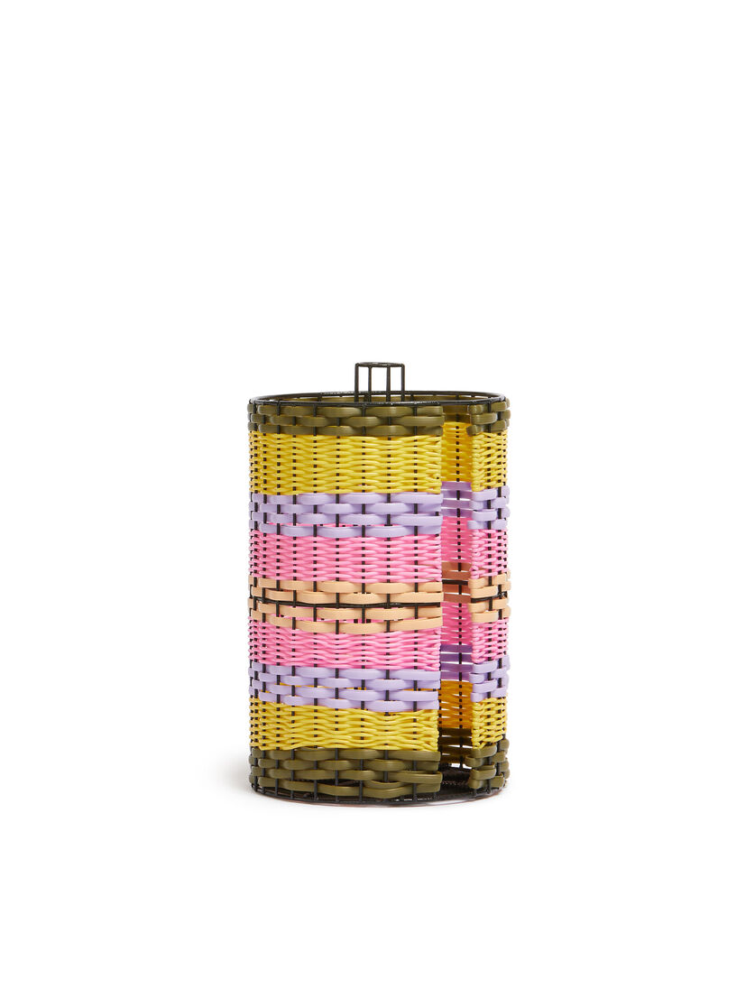 ピンク パープル Marni Market ウーブン キッチンロールホルダー - ファッション小物 - Image 2