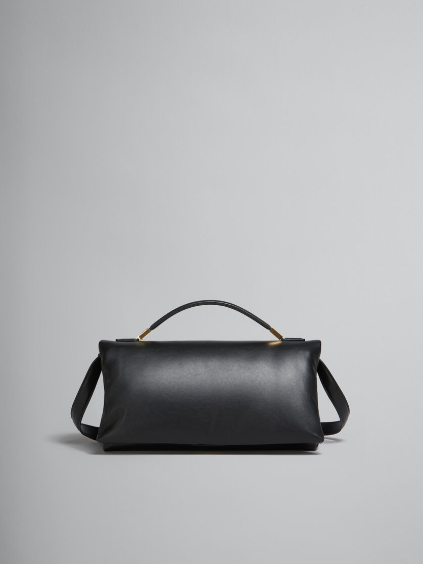 Black leather Prisma top handle bag - Handbag - Image 1