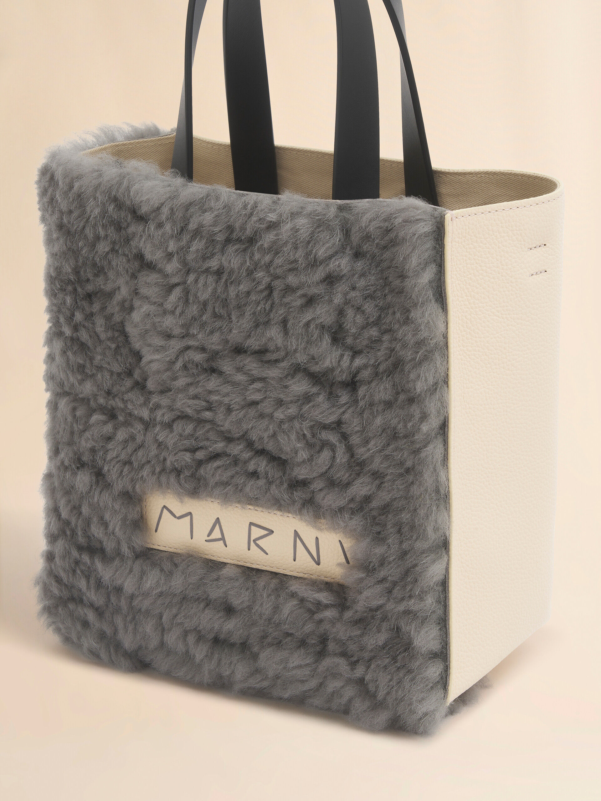 MARNI FUR MUSEO SOFT シアリング ミニトートバッグ 【公式通販】