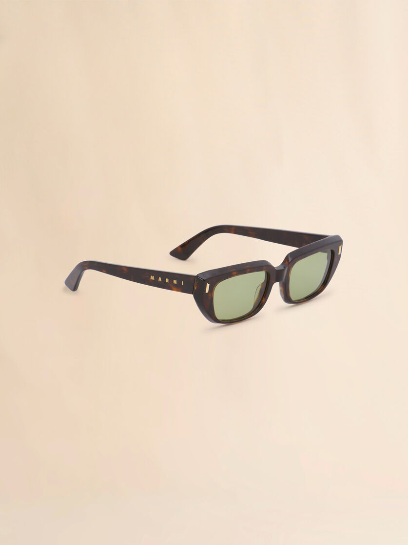 Sonnenbrille Etezea aus schwarzem Azetat - Optisch - Image 3