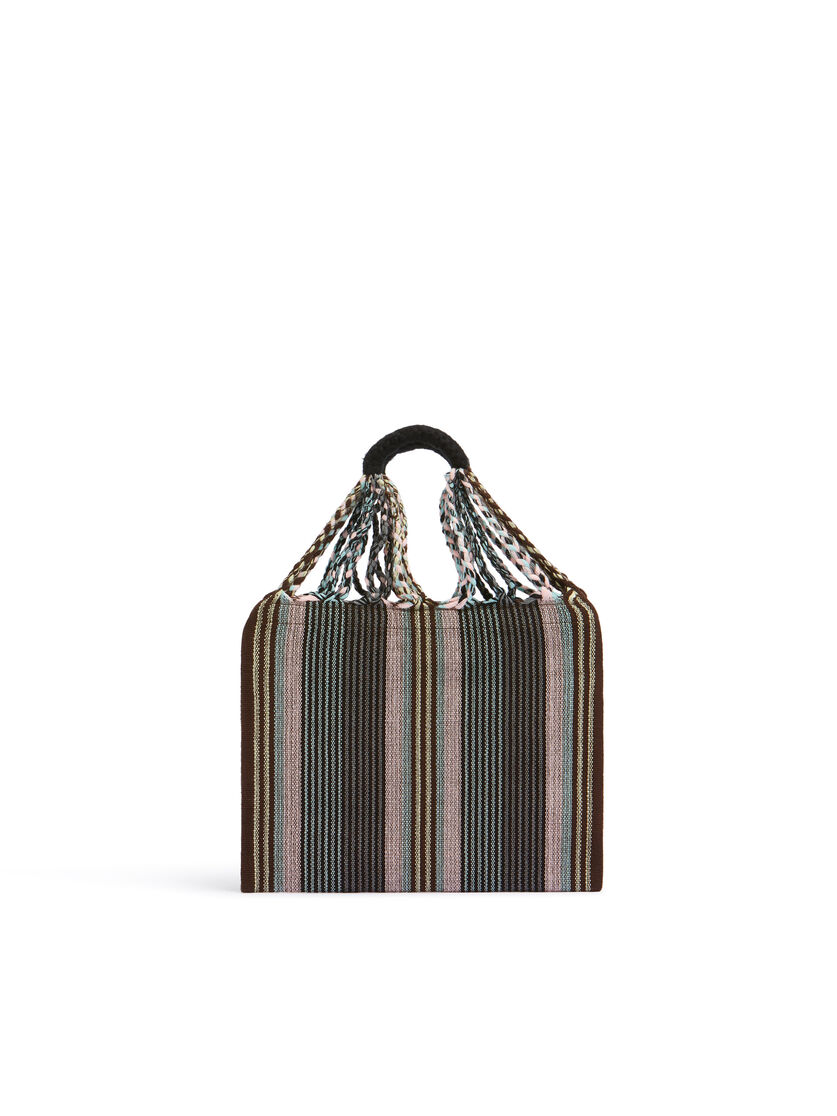 ピンク マルチカラー MARNI MARKET HAMMOCK クロシェ ミニバッグ | Marni