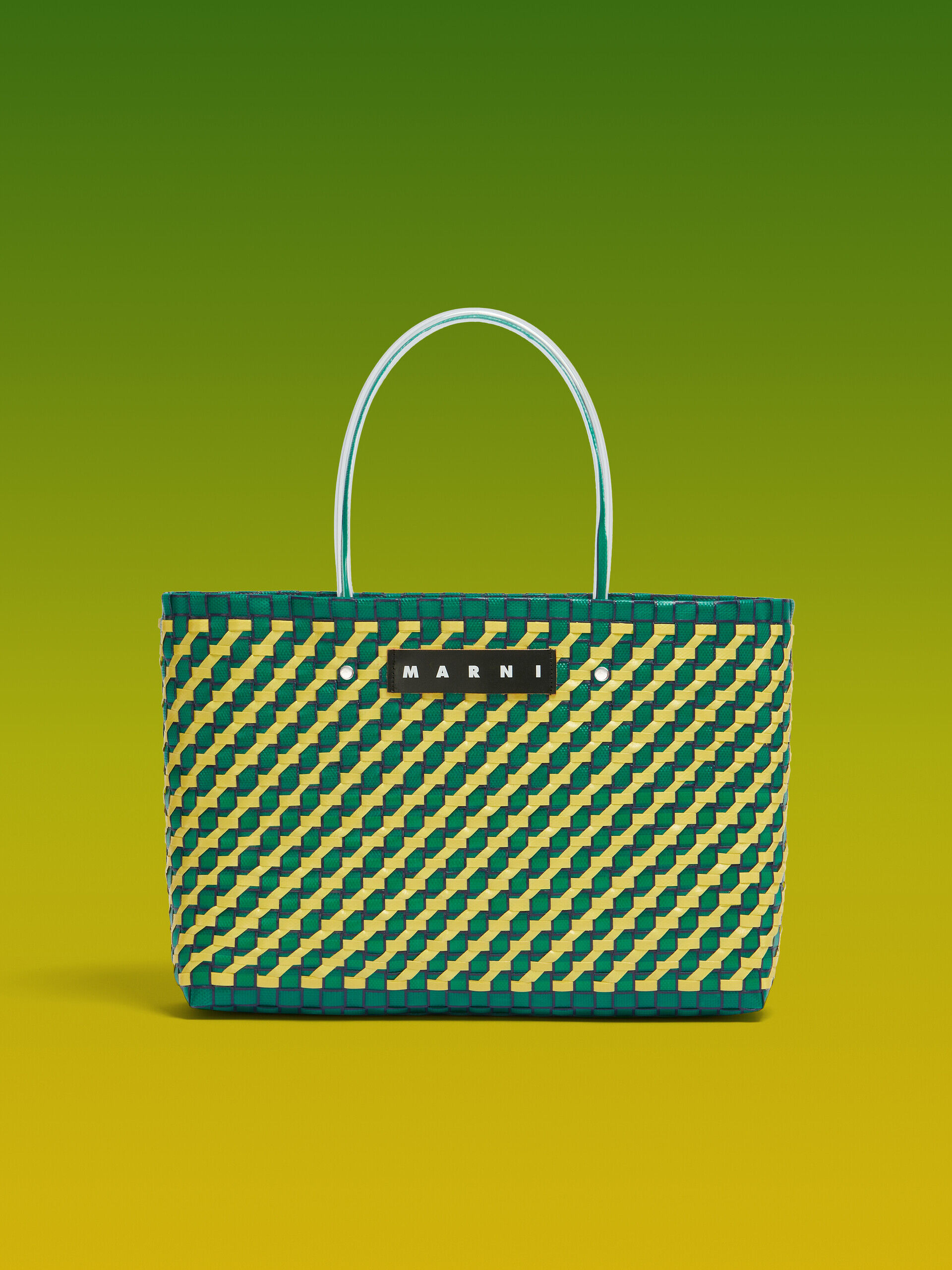 グリーン ダイアゴナル MARNI MARKET トートバッグ | Marni