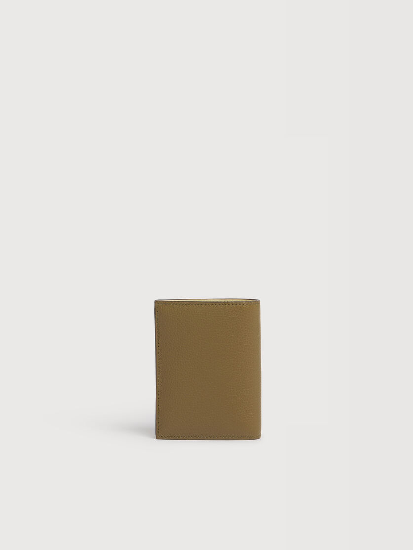 ブラウン レザー Marni Mending 二つ折りウォレット, Image 3