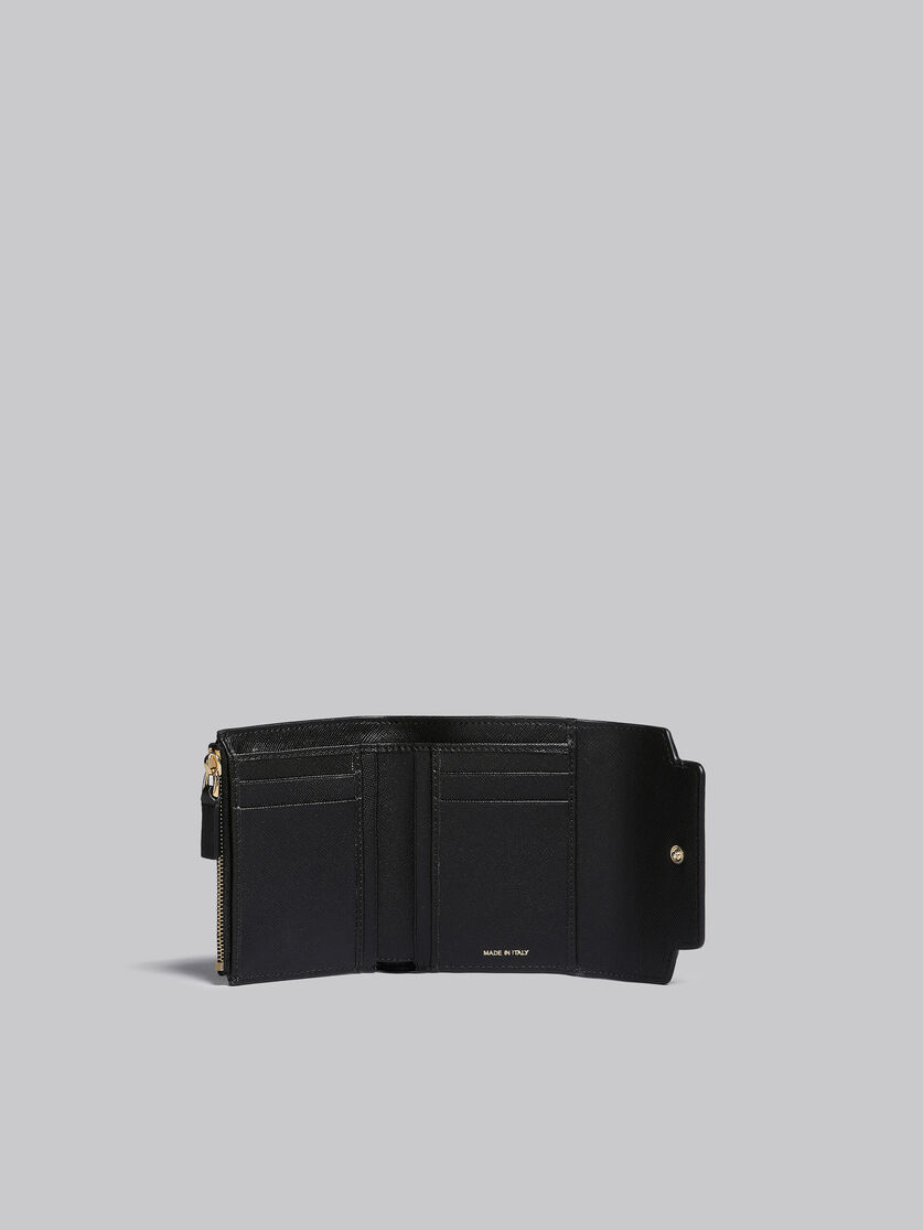 Black saffiano leather wallet - Wallets - Image 2