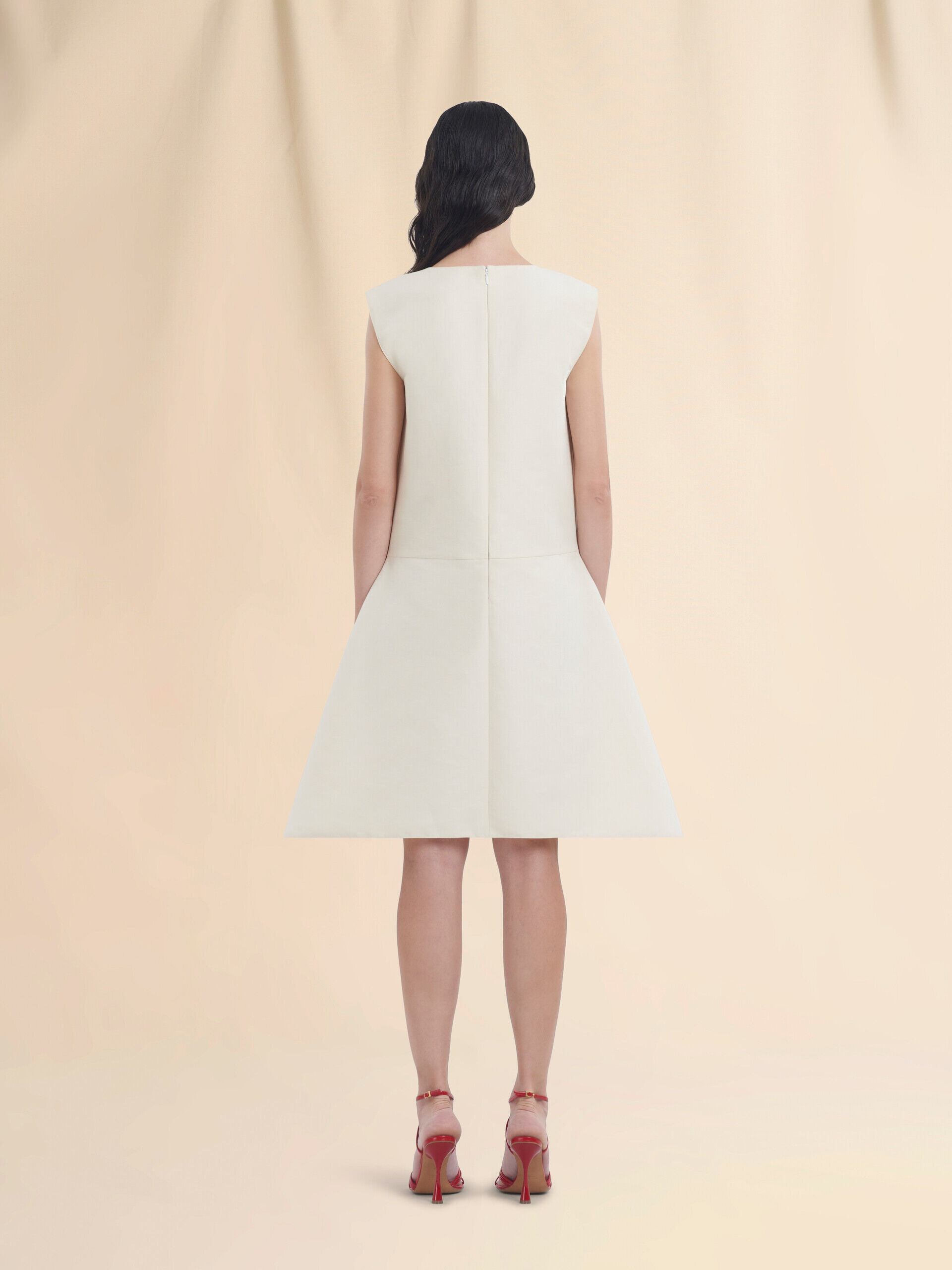 【関税込み】marni Two-tone trapeze dress Marni Two-tone Trapeze Dress | italist