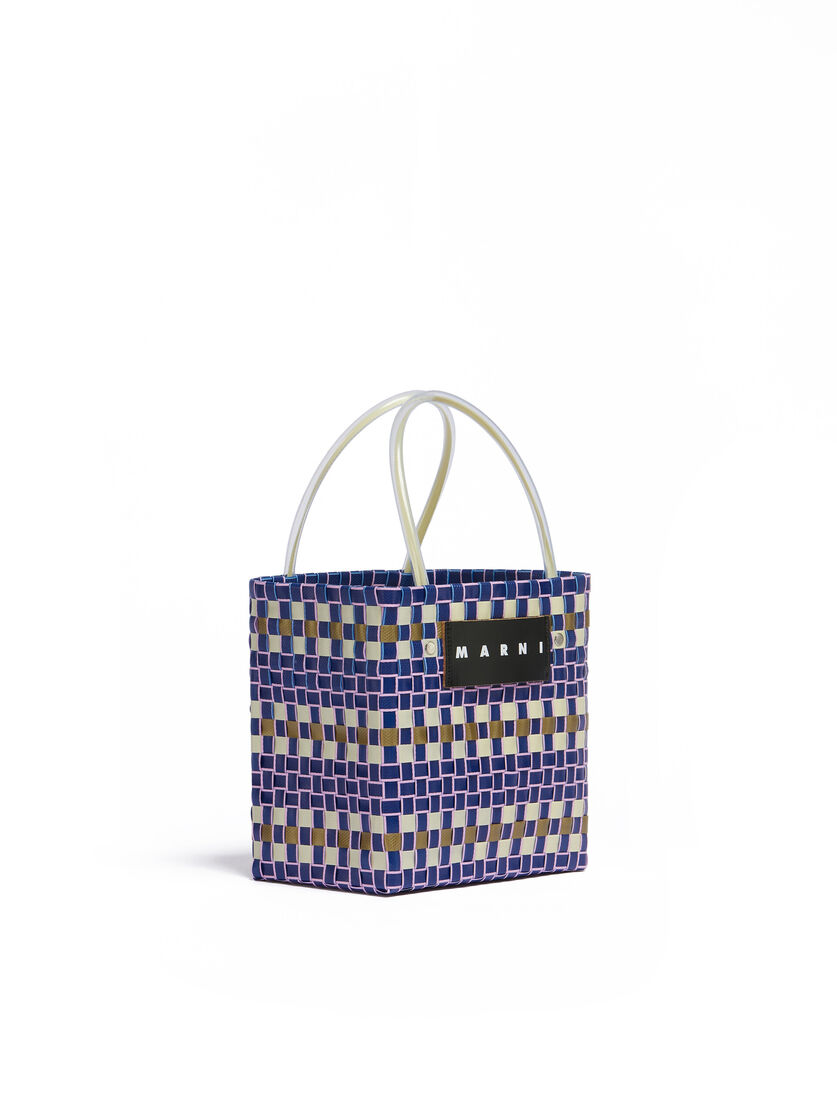 イリスブルー(ダークブルー) MARNI MARKET MINI BASKET BAG | Marni