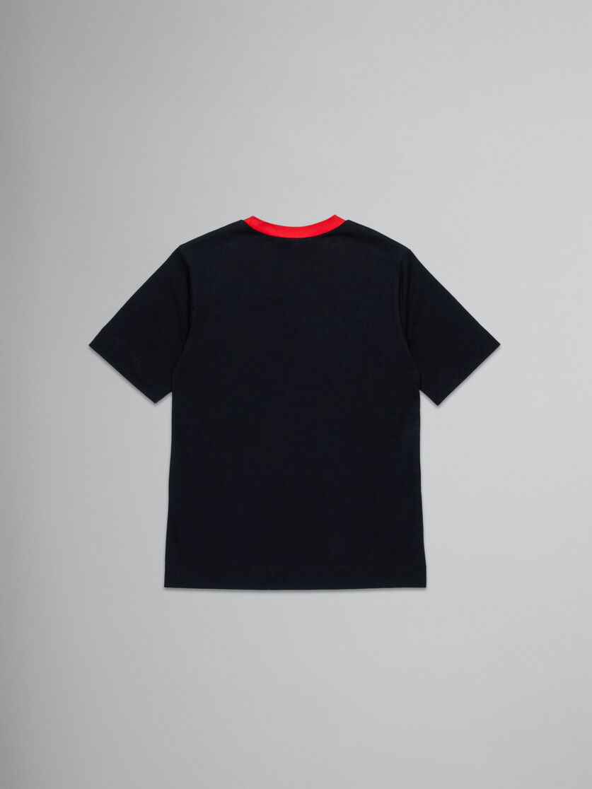 ブラック ロゴ入りTシャツ | Marni