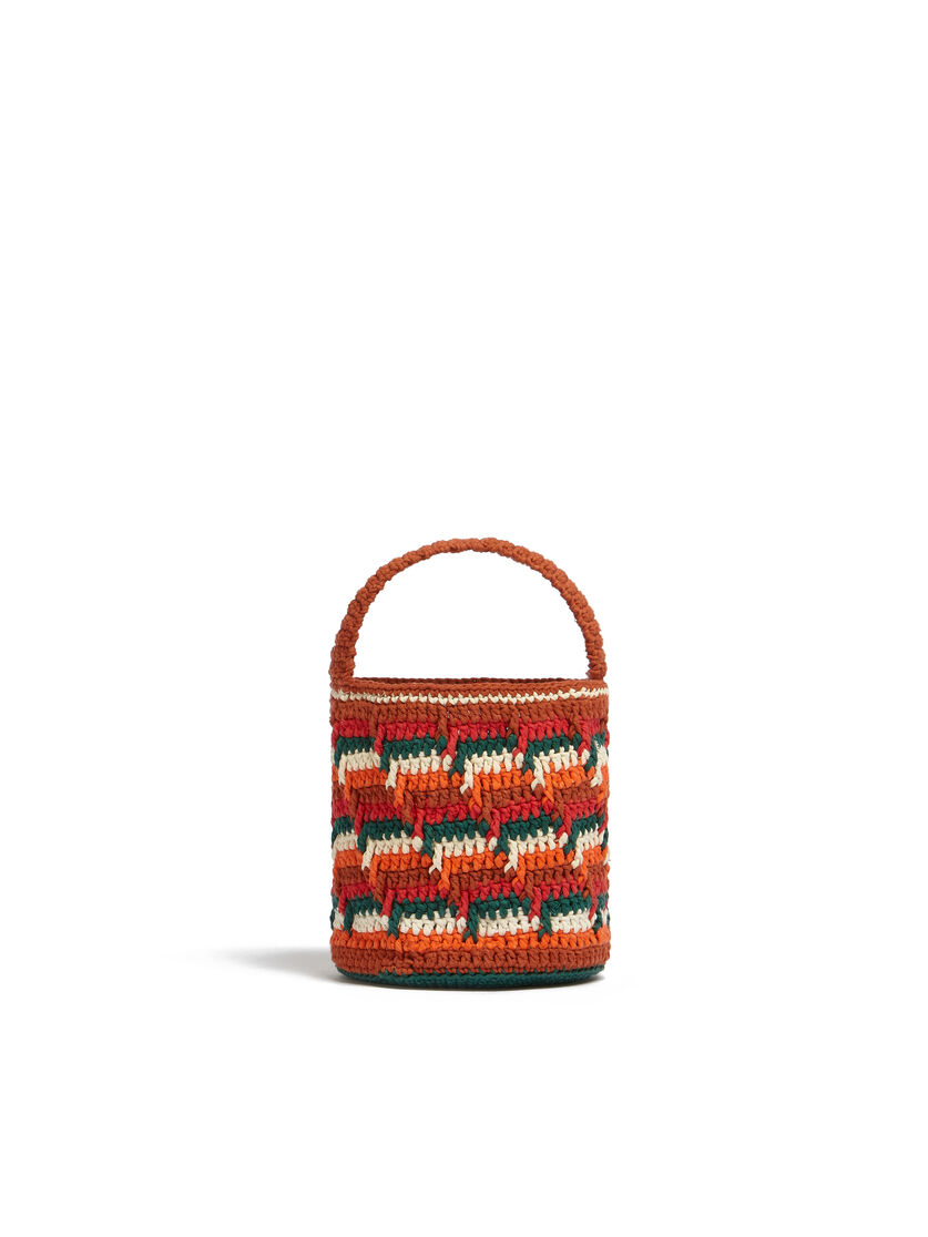 Blue Crochet MARNI MARKET ROSAL Bag - Shopping Bags - Image 3