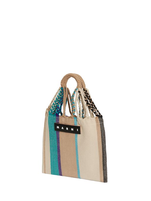ライトキャメル MARNI MARKET MINI HAMMOCK BAG - ショッピングバッグ