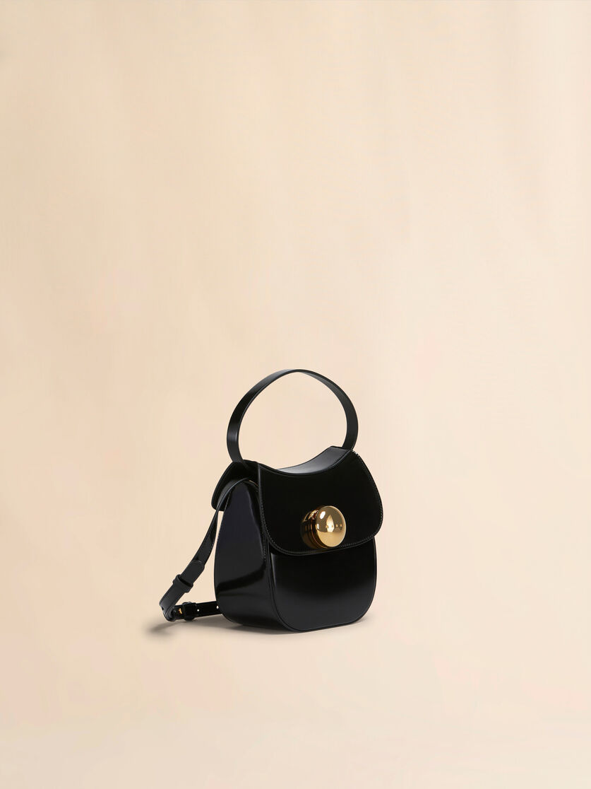 Brown leather Butterfly small handbag - Shoulder Bags - Image 5