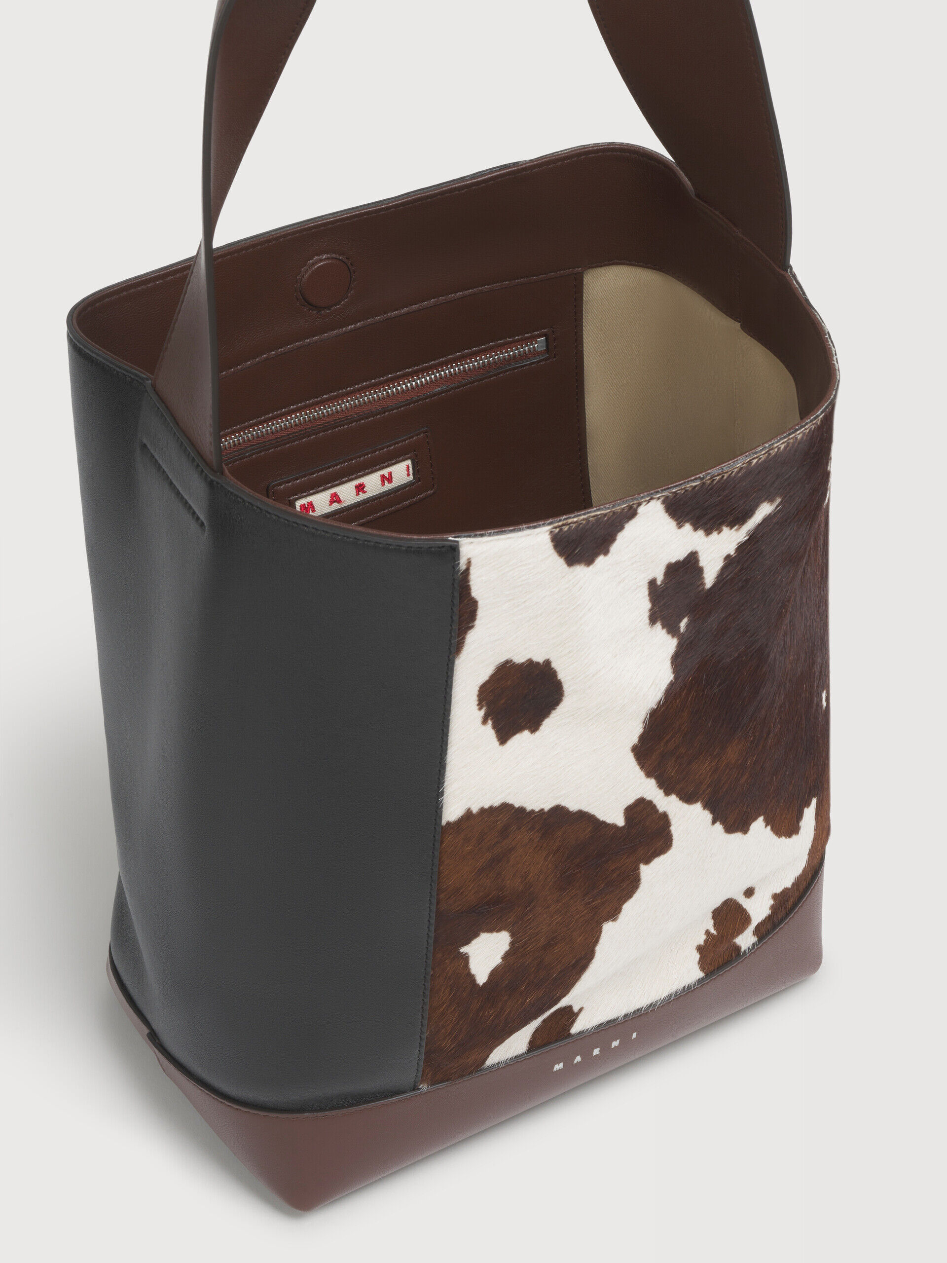 Pod バッグ｜レディース レザー製ホーボーバッグ | Marni