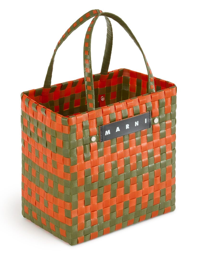 Gelbe Marni Market Mini-Korbtasche | Marni 