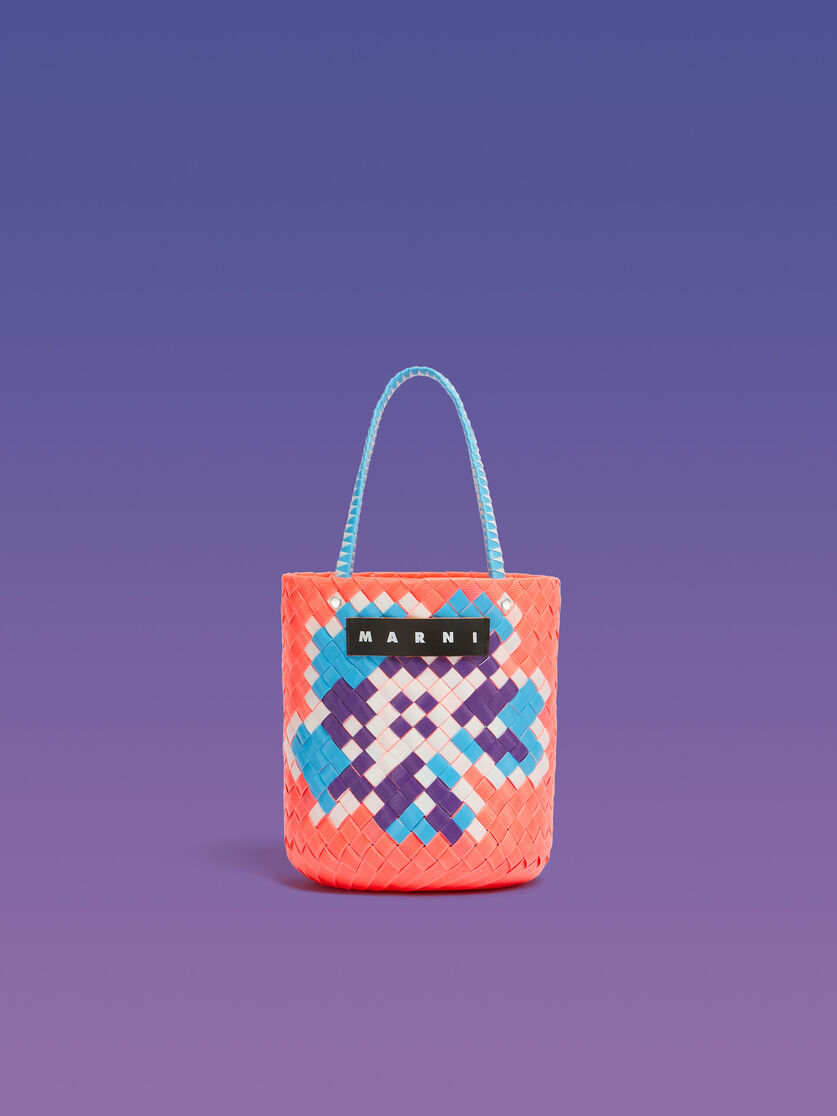 ピーチ フラワー MARNI MARKET バケットバッグ - ショッピングバッグ - Image 1