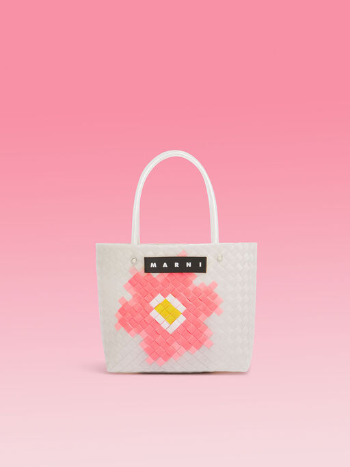 ウィステリア MARNI MARKET FLOWER BASKET BAG - ショッピングバッグ