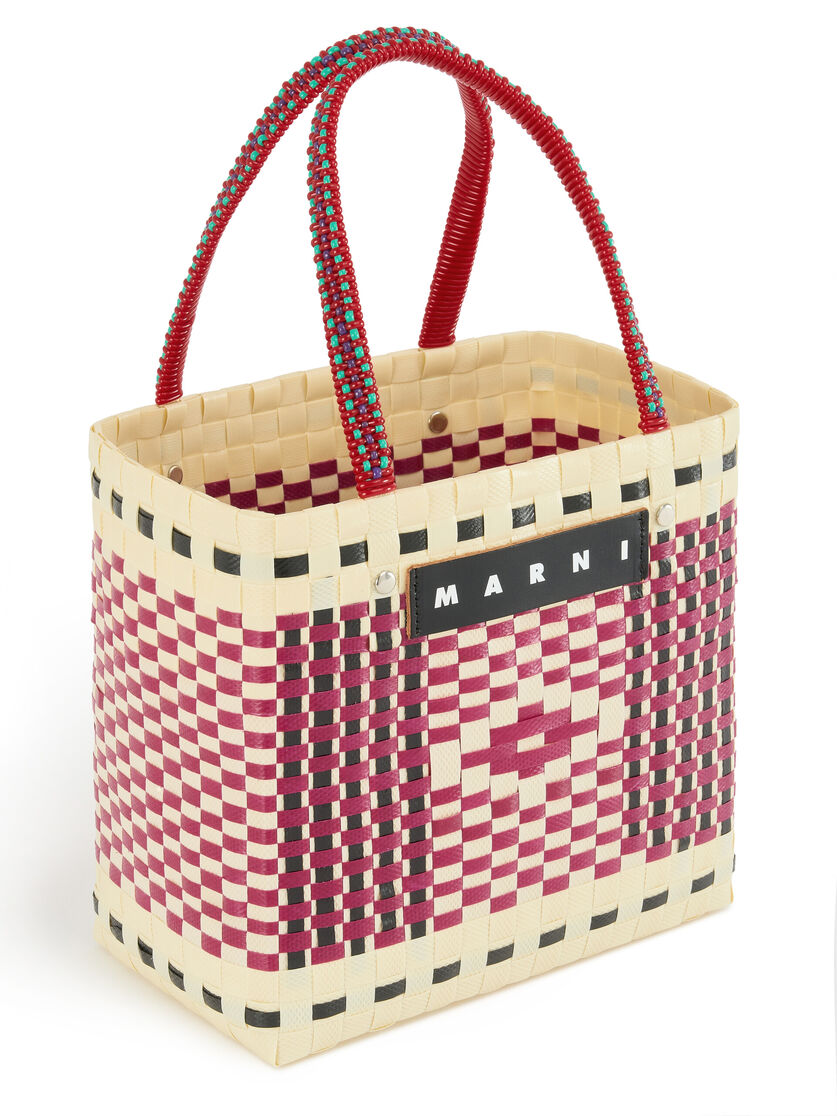 ブラック MARNI MARKET ミニバスケットバッグ - ショッピングバッグ - Image 3