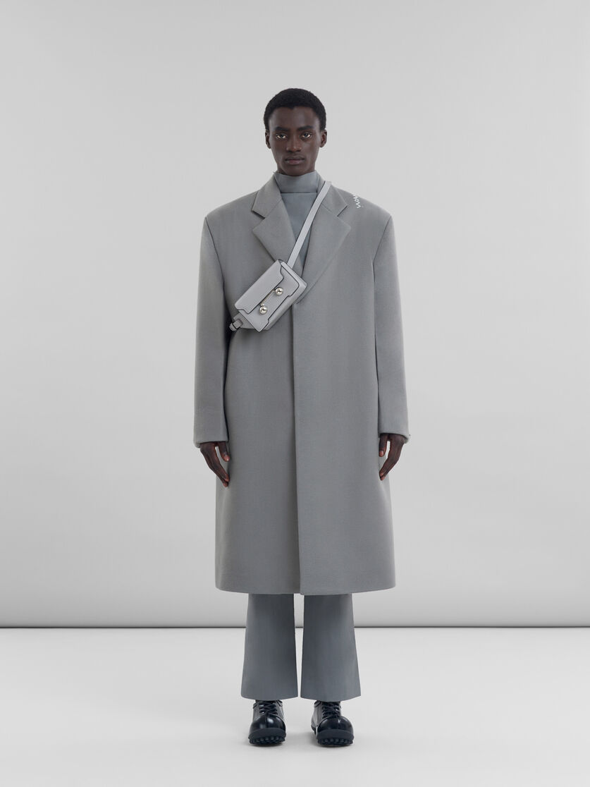 グレー レザー製 Trunkaroo クロスボディバッグ | Marni
