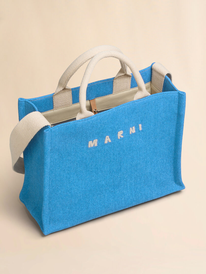 Denim tote small bag - Shopping Bags - Image 4