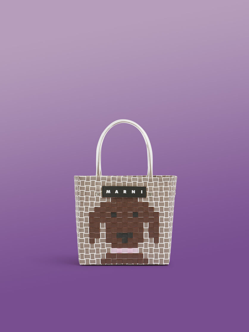ピンクドッグ MARNI MARKET ANIMAL BASKET - ショッピングバッグ - Image 1