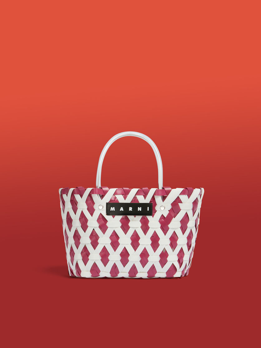 ライトブルー ダイヤモンド MARNI MARKET トートバッグ バッグ - ショッピングバッグ - Image 1