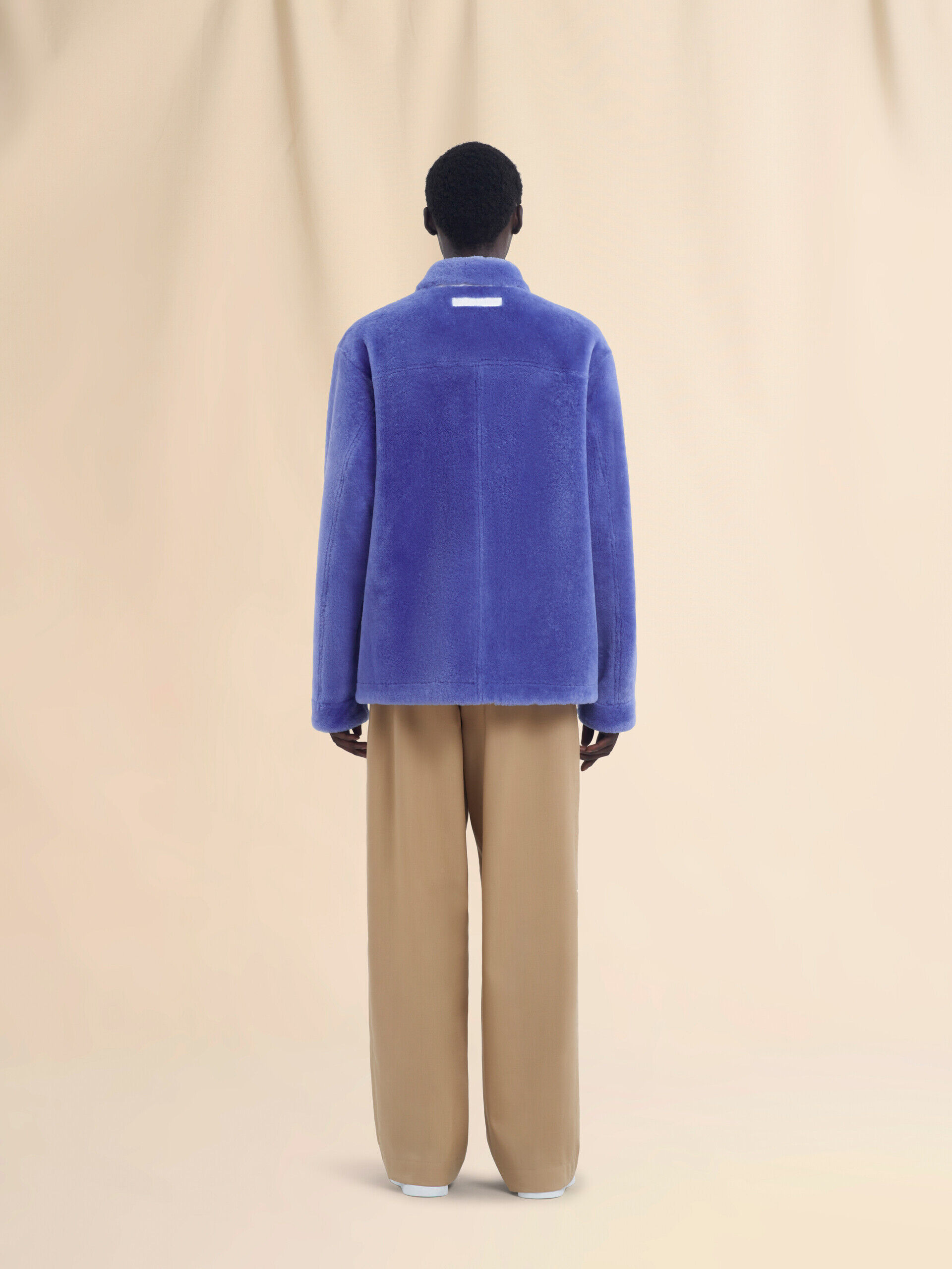 存在感ある【MARNI】シャーリング ボクシー ジャケット 24AW新作 存在感ある【MARNI】シャーリング ボクシー ジャケット 24AW新作