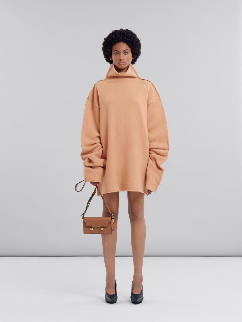 ブラウン レザー製 Trunkaroo ミニショルダーバッグ | Marni