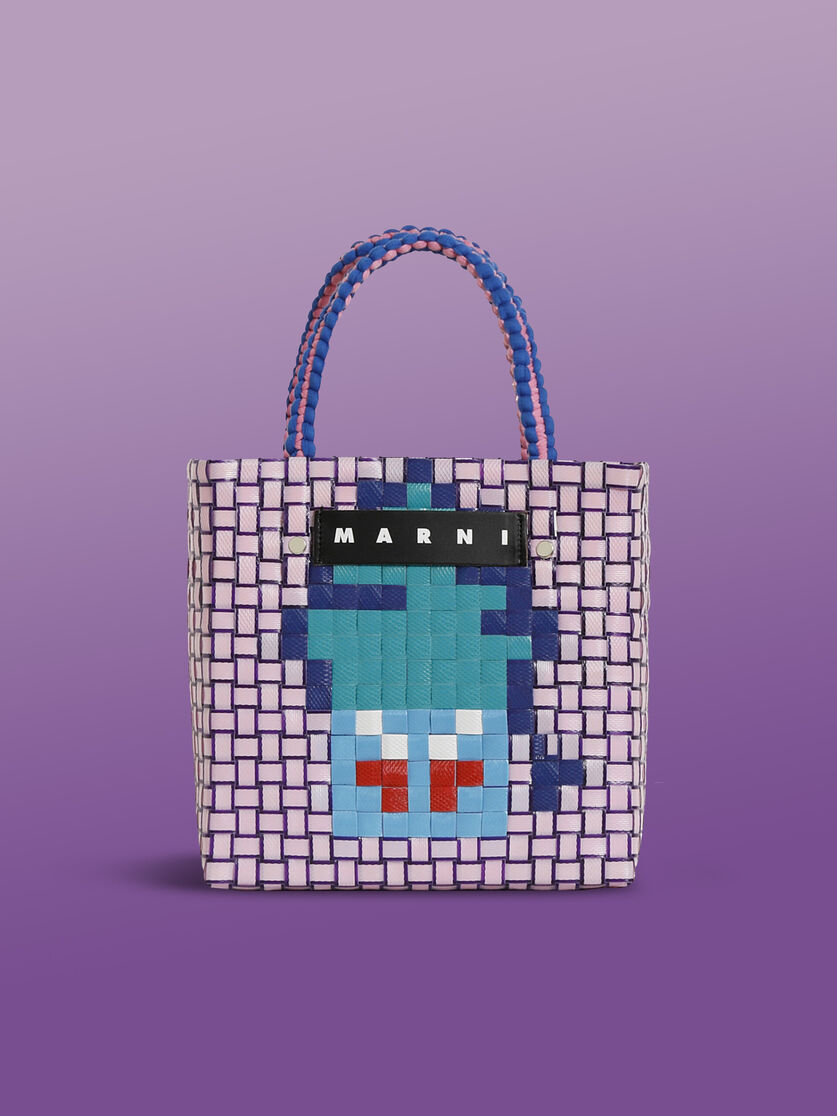 セラミック MARNI MARKET MINI BASKET BAG - ショッピングバッグ - Image 1