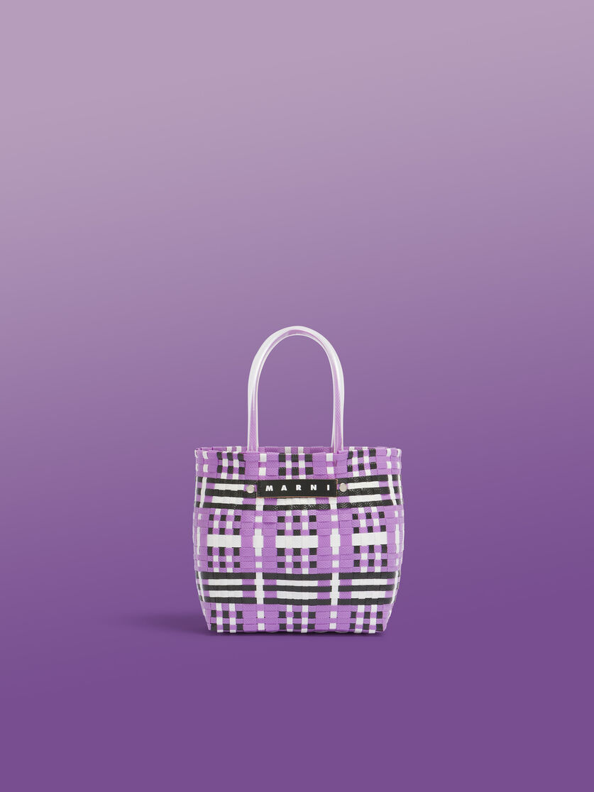 グリチーネ MARNI MARKET CHECK BASKET - ショッピングバッグ - Image 1