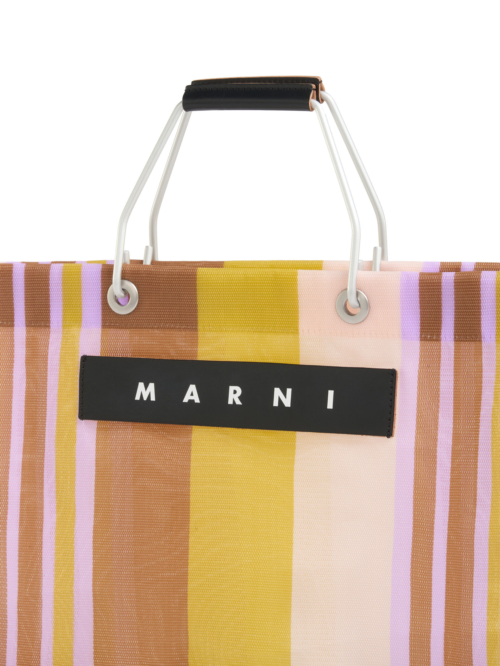 【美品】レーズン MARNI MARKET STRIPE BAG レーズン MARNI MARKET STRIPE BAG | Marni