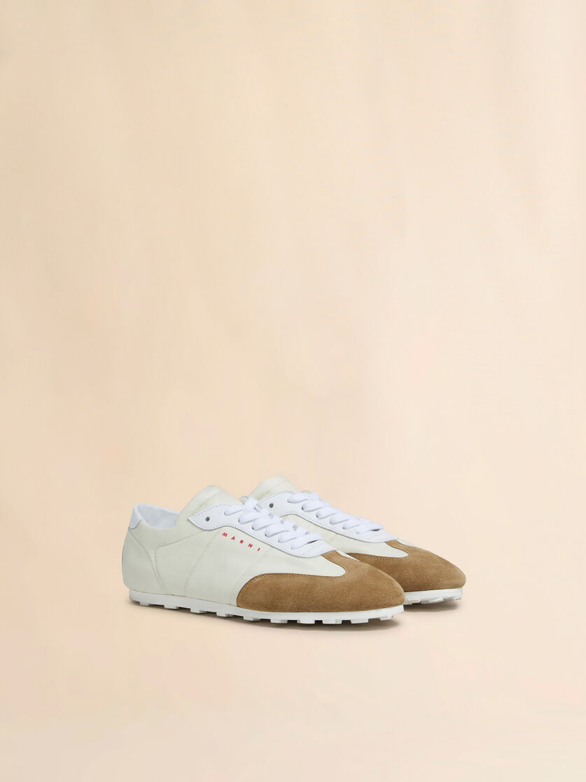 Off-white nylon Softy Soccer sneaker - Sneakers - Image 2
