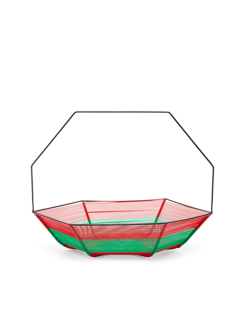 六角形 グリーン＆レッド MARNI MARKETフルーツホルダー - ファッション小物 - Image 3